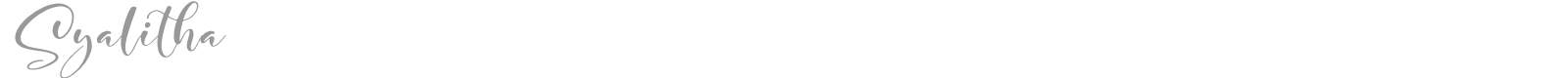 Syalitha font preview